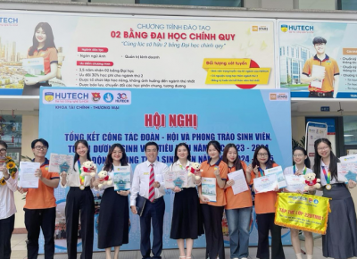 Thành Viên BEC Xuất Sắc Được Khen Thưởng Tại Lễ Tổng Kết Năm Học 2023-2024 Khoa Tài chính - Thương mại