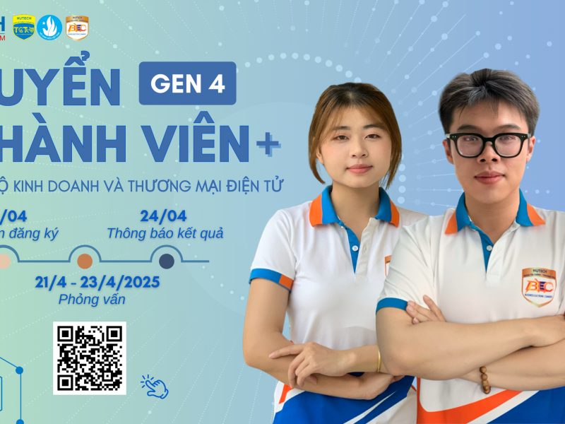 TUYỂN THÀNH VIÊN GEN 4